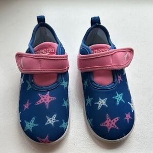 Speedo Kids' Starfish Water Shoes - Blue and Pink